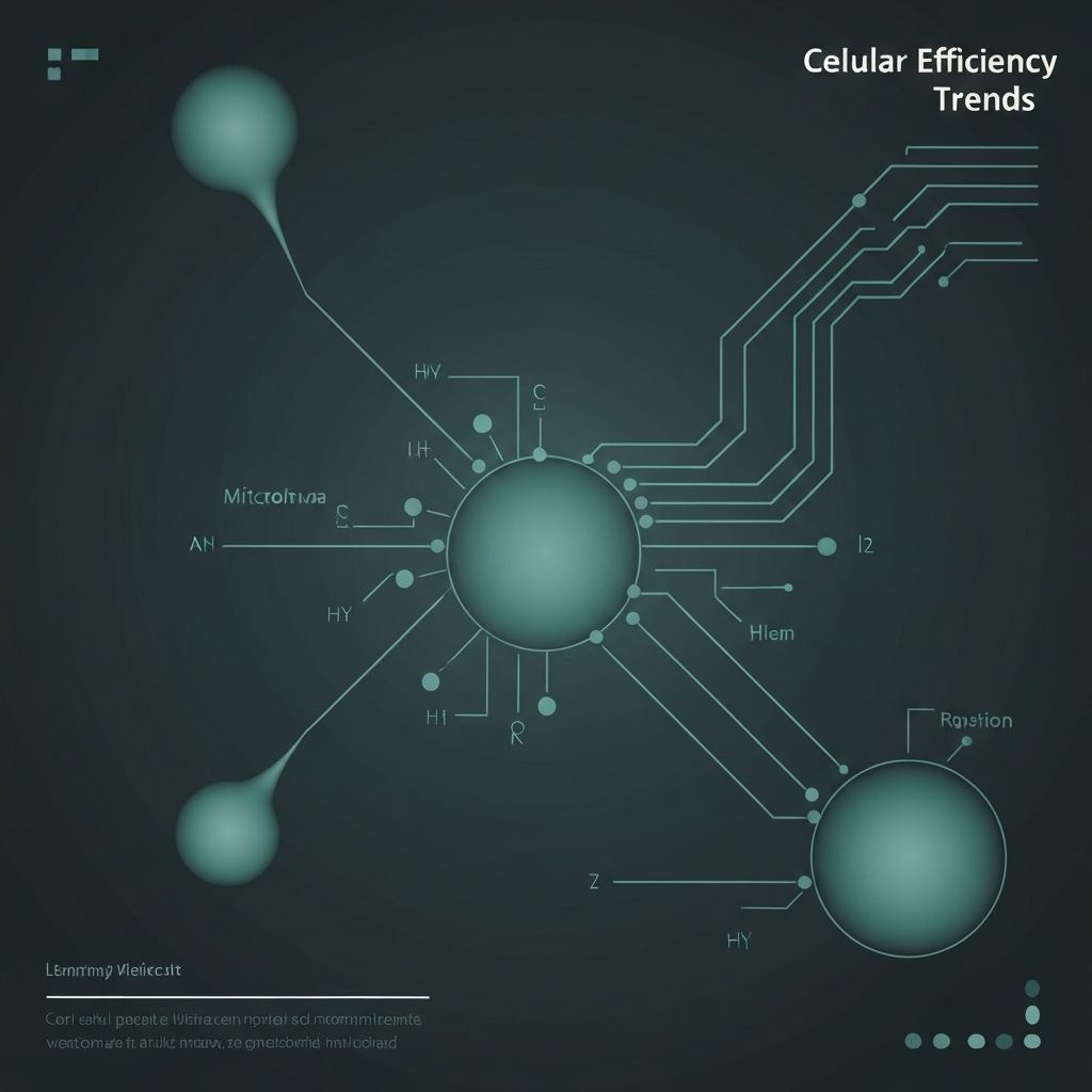 Cellular efficiency visualization